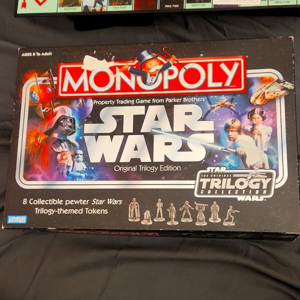 Star Wars Monopoly Original Trilogy Board Game
